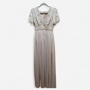 BHLDN Size 4 Formal Bridesmaid Beaded Dress